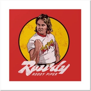 Roddy Piper Fist Pump Posters and Art